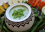 Green Goddess Dip with Vegetable Crudites