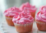 Strawberry Moscato Cupcakes